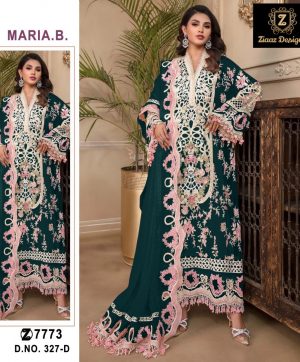 ZIAAZ DESIGNS 327 D MARIA B SALWAR SUITS