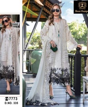 ZIAAZ DESIGNS 335 PAKISTANI SUITS MANUFACTURER