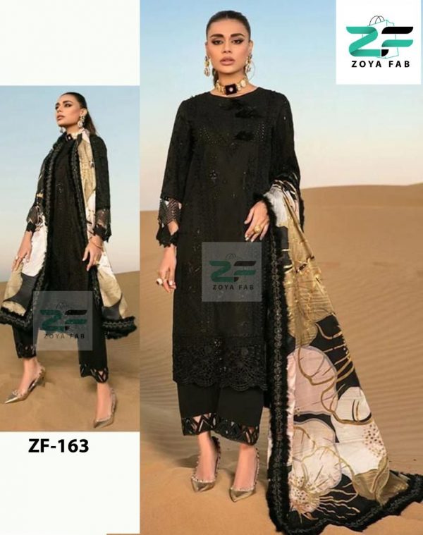 ZOYA FAB ZF 163 PAKISTANI SUITS MANUFACTURER