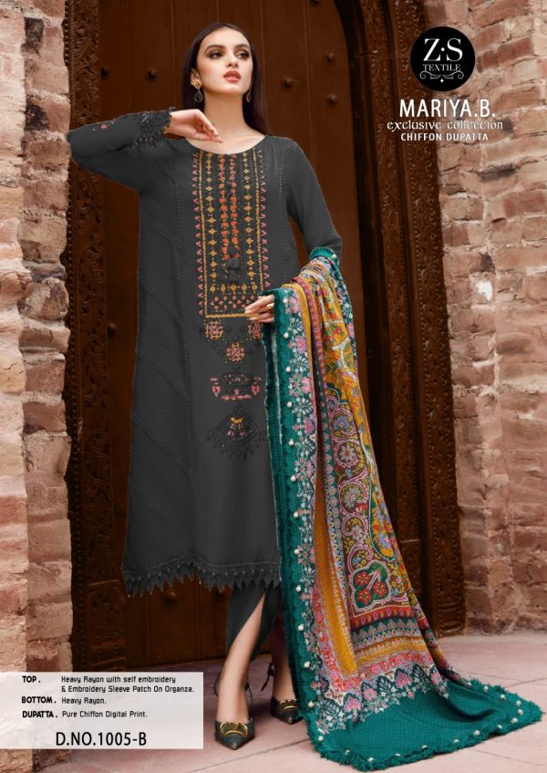 ZS TEXTILE 1005 B PAKISTANI SUITS IN INDIA