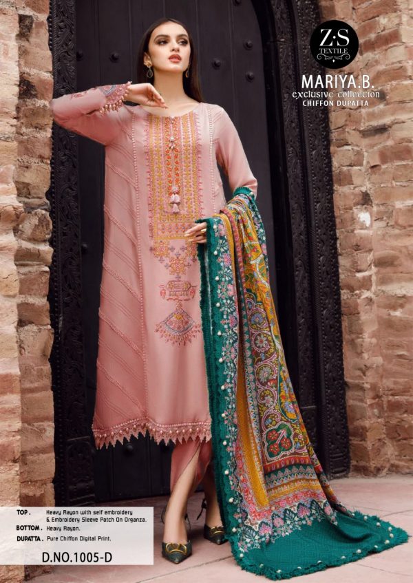 ZS TEXTILE 1005 D PAKISTANI SUITS IN INDIA