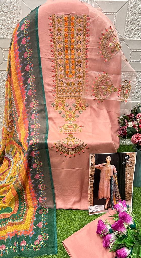 ZS TEXTILE 1005 D PAKISTANI SUITS IN INDIA