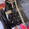 AAROHI DESIGNER AD 125 VELVET SUITS COLECTION