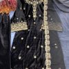 AAROHI DESIGNER AD 125 VELVET SUITS COLECTION