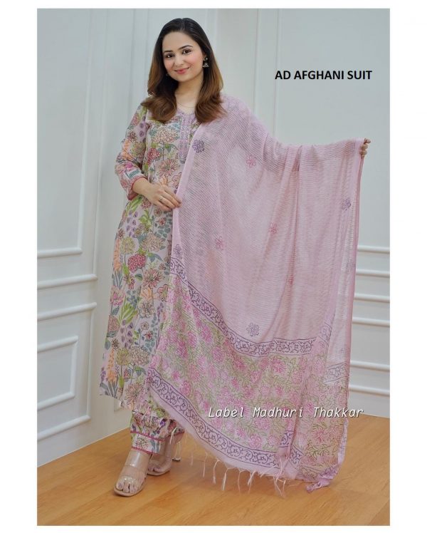 AD AFGHANI SUIT COTTON READYMADE COLLECTION