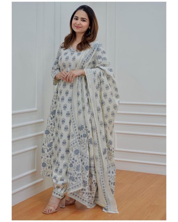 AD BLUE AFGHANI READYMADE COLLECTION