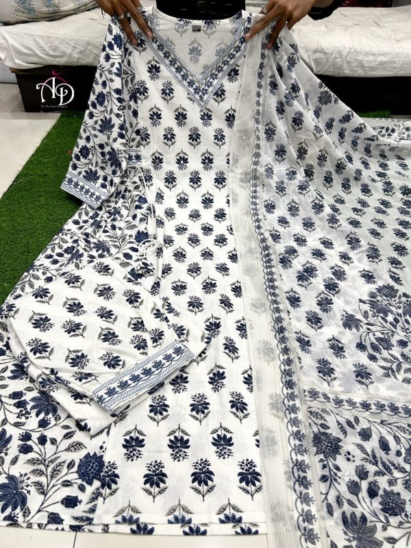 AD BLUE AFGHANI READYMADE COLLECTION