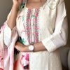 AD CHIKANKARI EMBROIDERY READYMADE SUITS