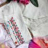 AD CHIKANKARI EMBROIDERY READYMADE SUITS