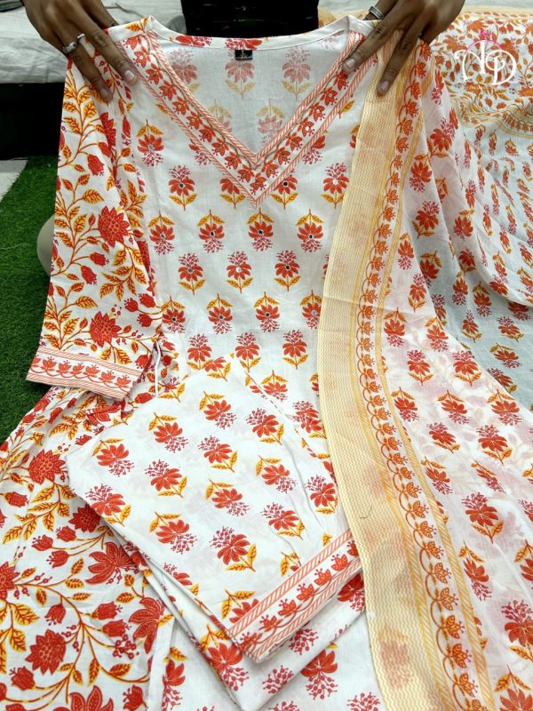 AD ORANGE AFGHANI READYMADE COLLECTION