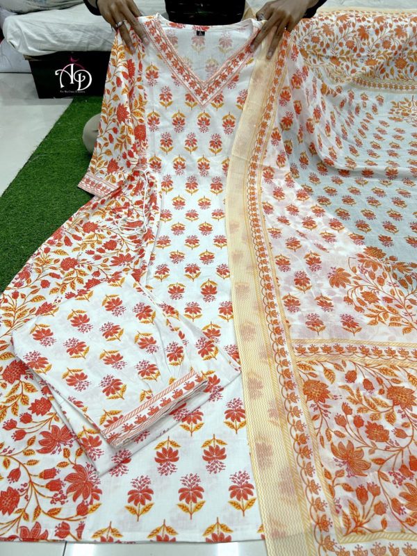 AD ORANGE AFGHANI READYMADE COLLECTION