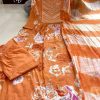 AD ORANGE MADHURI THAKKAR COTTON SUITS