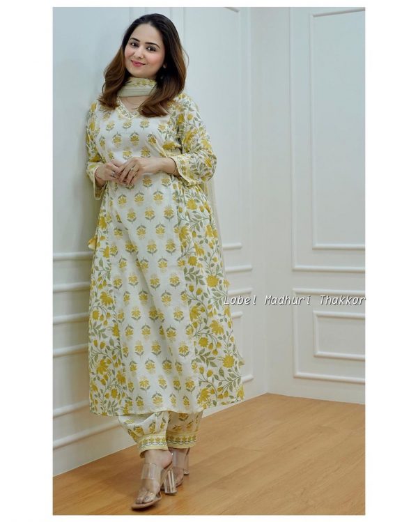 AD YELLOW AFGHANI READYMADE COLLECTION