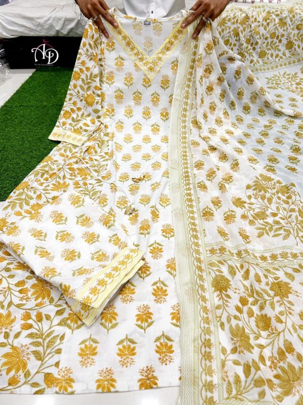 AD YELLOW AFGHANI READYMADE COLLECTION