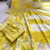 AD YELLOW MADHURI THAKKAR COTTON SUITS