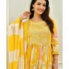 AD YELLOW MADHURI THAKKAR COTTON SUITS