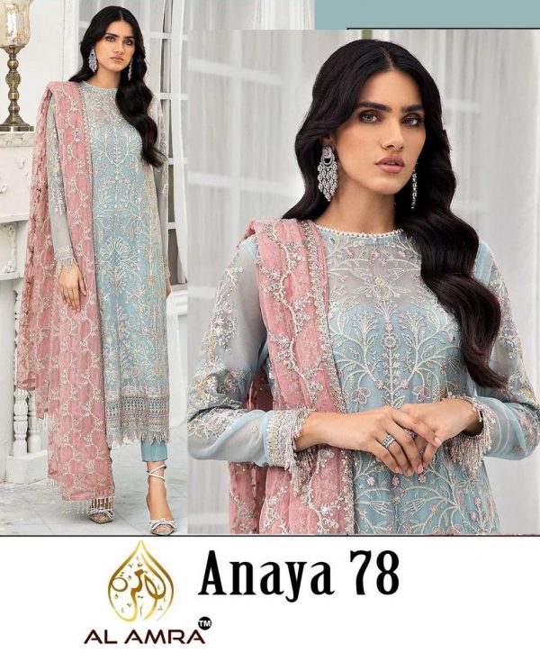 AL AMRA ANAYA 78 PAKISTANI SUITS IN INDIA