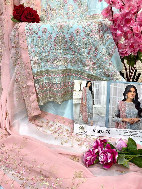 AL AMRA ANAYA 78 PAKISTANI SUITS IN INDIA