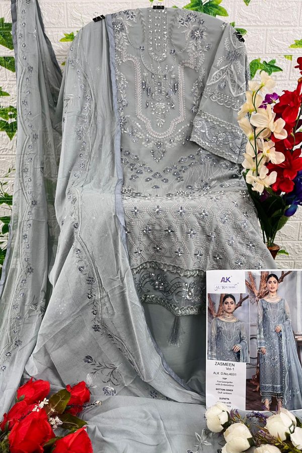 AL KHUSHBU ALK 4030 TO 4033 ZASMEEN VOL 1 SUITS