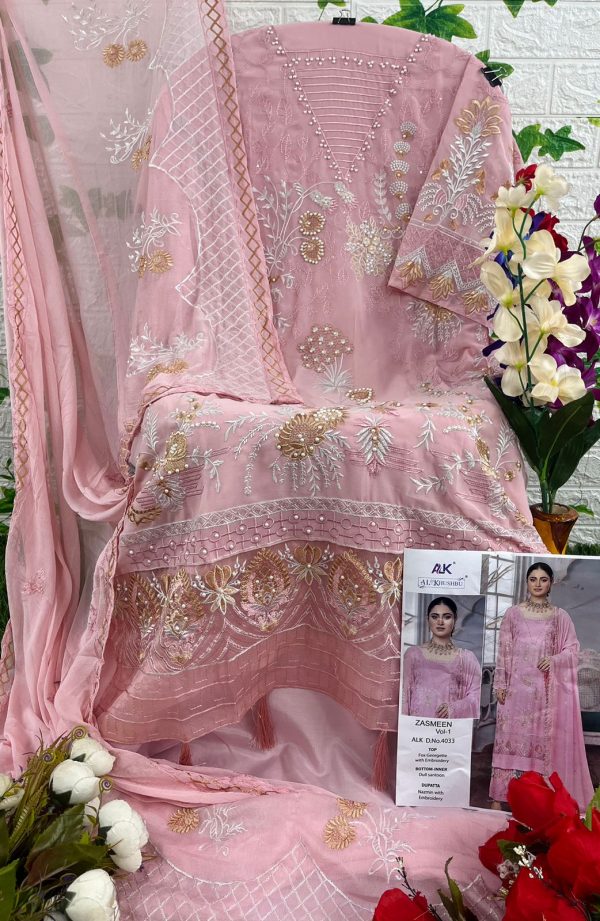 AL KHUSHBU ALK 4030 TO 4033 ZASMEEN VOL 1 SUITS