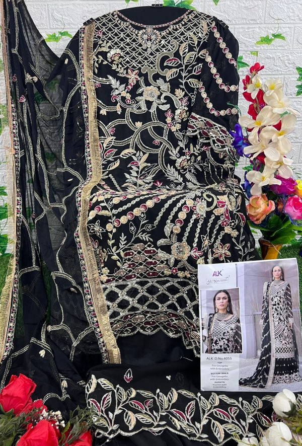 AL KHUSHBU ALK 4055 PAKISTANI SUITS