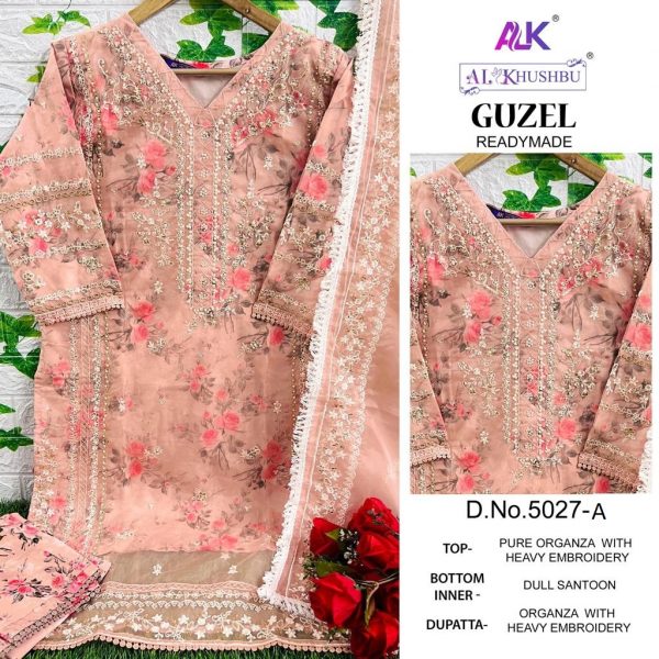 AL KHUSHBU ALK 5027 A TO D READYMADE SALWAR SUITS