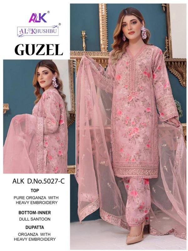 AL KHUSHBU ALK 5027 A TO D READYMADE SALWAR SUITS