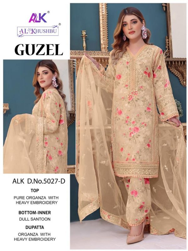 AL KHUSHBU ALK 5027 A TO D READYMADE SALWAR SUITS