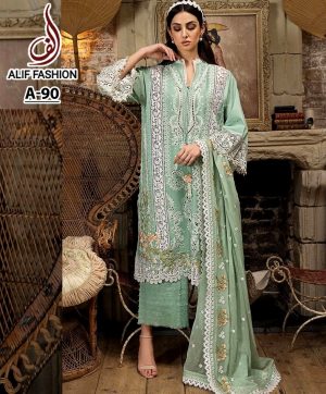 ALIF FASHION A 90 PAKISTANI SUITS IN INDIA