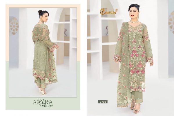 COSMOS 2701 TO 2706 AAYRA VOL 27 SALWAR SUITS