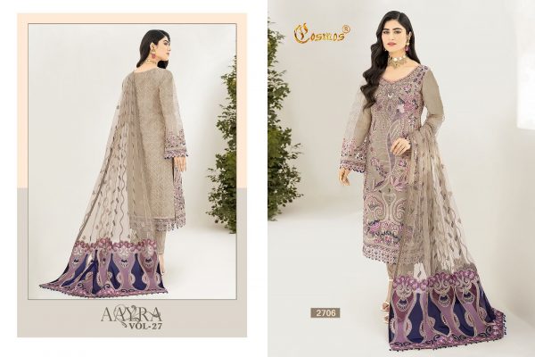 COSMOS 2701 TO 2706 AAYRA VOL 27 SALWAR SUITS