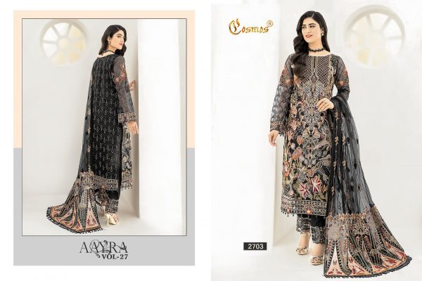 COSMOS 2701 TO 2706 AAYRA VOL 27 SALWAR SUITS