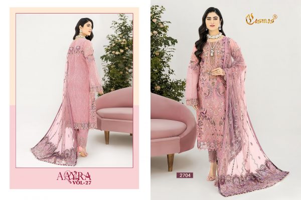 COSMOS 2701 TO 2706 AAYRA VOL 27 SALWAR SUITS