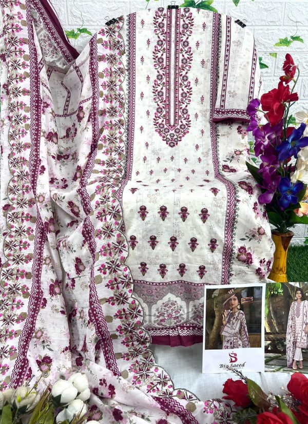 Bin saeed lawn suits best sale