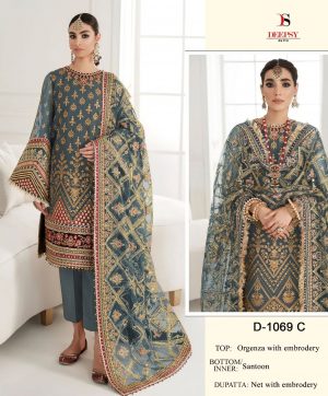 DEEPSY SUITS D 1069 C PAKISTANI SUITS IN INDIA