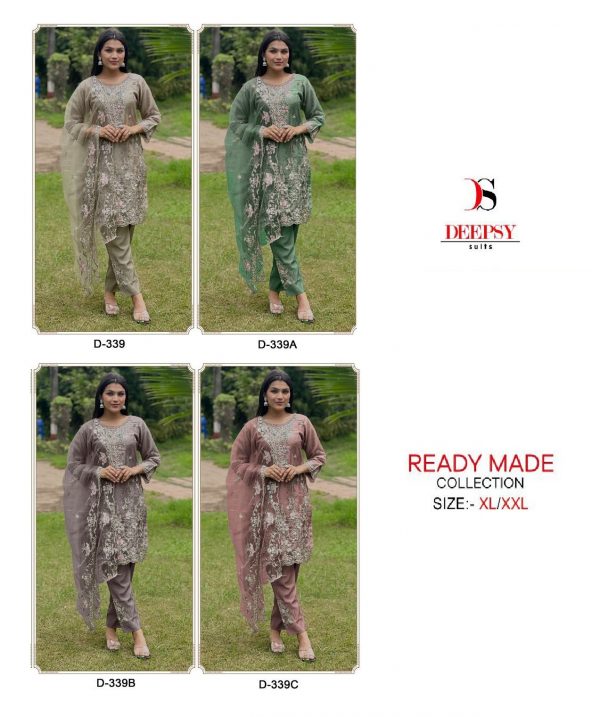 DEEPSY SUITS D 339 SERIES READYMADE SUITS WHOLESALE