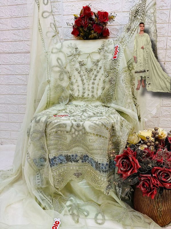 FEPIC C 1288 F ROSEMEEN PAKISTANI SUITS