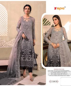 FEPIC C 1349 B ROSEMEEN PAKISTANI SUITS IN INDIA