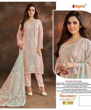 FEPIC C 1622 ROSEMEEN PAKISTANI SUITS IN INDIA