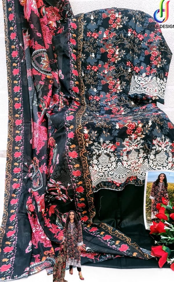 HAZRA DESIGNER HD 43 PAKISTANI SUITS