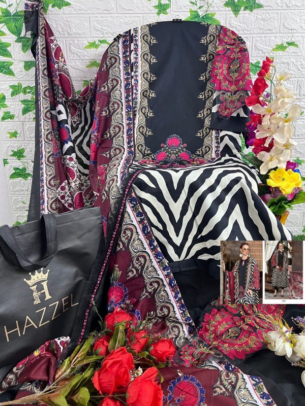 HAZZEL 029 PAKISTANI SUITS WHOLESALE