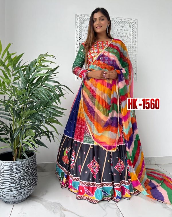 HK 1560 B DESIGNER LEHENGA MANUFACTURER