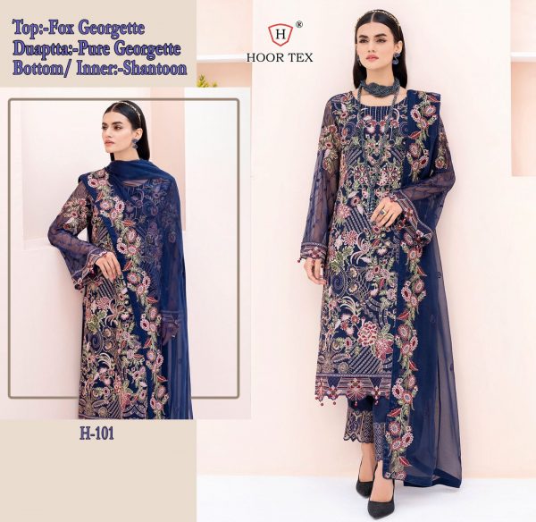 HOOR TEX H 101 SALWAR SUITS MANUFACTURER