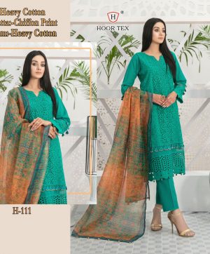 HOOR TEX H 111 PAKISTANI SUITS IN INDIA