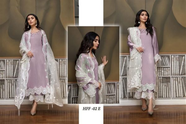 HOOR TEX HFF 02 B TO E READYMADE SALWAR SUITS