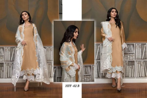 HOOR TEX HFF 02 B TO E READYMADE SALWAR SUITS