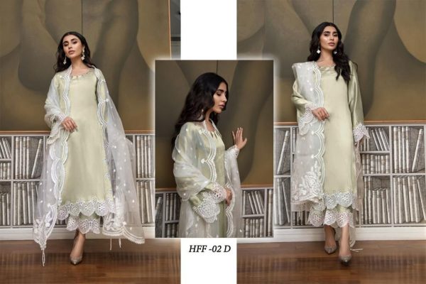 HOOR TEX HFF 02 B TO E READYMADE SALWAR SUITS