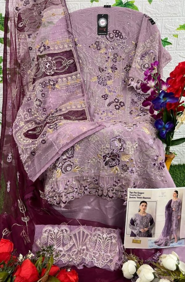 HOOR TEX H 77 A TO E SALWAR SUITS WHOLESALE