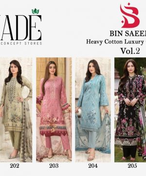 JADE BIN SAEED VOL 2 WHOLESALER SURAT