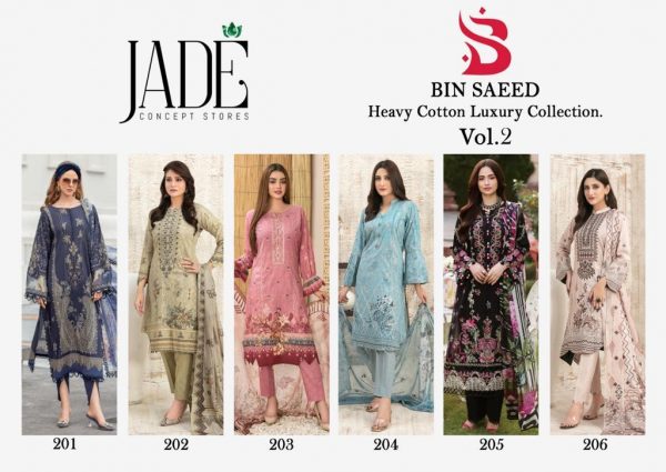 JADE BIN SAEED VOL 2 WHOLESALER SURAT